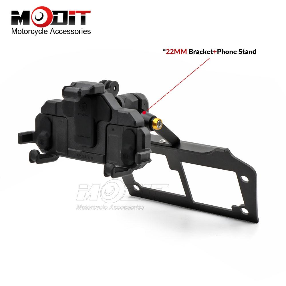 For BMW K1600GT GTL GA K1600B 2022-2025 Motorcycle Accessorie Navigation Bracket Instrument Extension Bracket GPS Holder Modifie