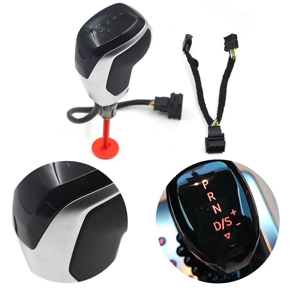 Electronic Transmission Handle For VW Golf Mk6 Mk7 Passat B7 B8 Tiguan MK2 Automatic Gear Shift Lever Silver Subject