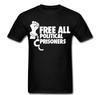 Free All Political Prisoners Handcuffs Cops Police T Shirt Tee