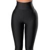 Women Yoga Pants Solid Color Hip Lift Skinny High Stretch Trousers Spring Autumn Slim Fit Seamless Running Fitness Ankle Length Leggings Gym Clothes