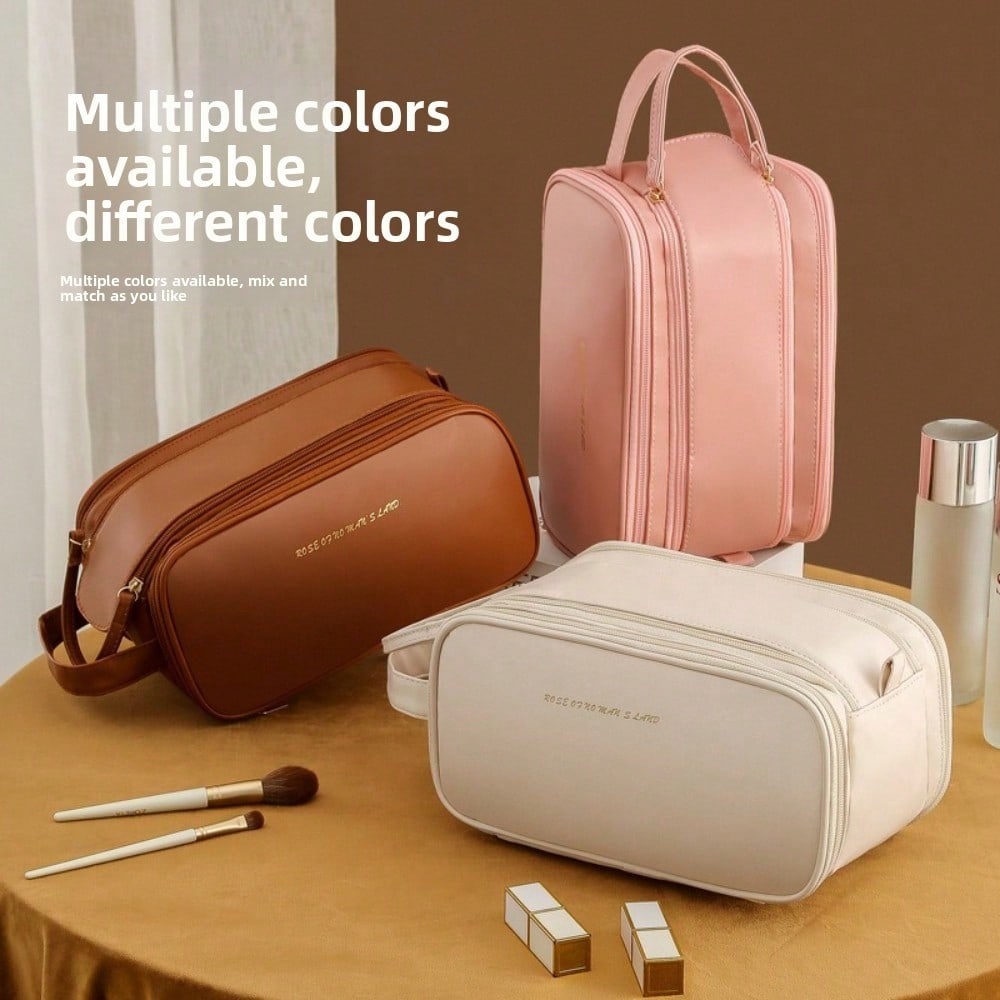 Cosmetic bag Women's large-capacity travel Big Mac New toilet bag Wash makeup brush storage bag Portable storage
