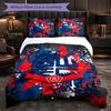 Bolton Wanderers FC Themed Bedding 3Pcs Duvet Cover Set Decorative Bed Linen For Teen Room Home Decoration