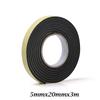 Window Door Sound insulation Foam Sponge Seal Strip Rubber Strip Tape Single Sided Adhesive