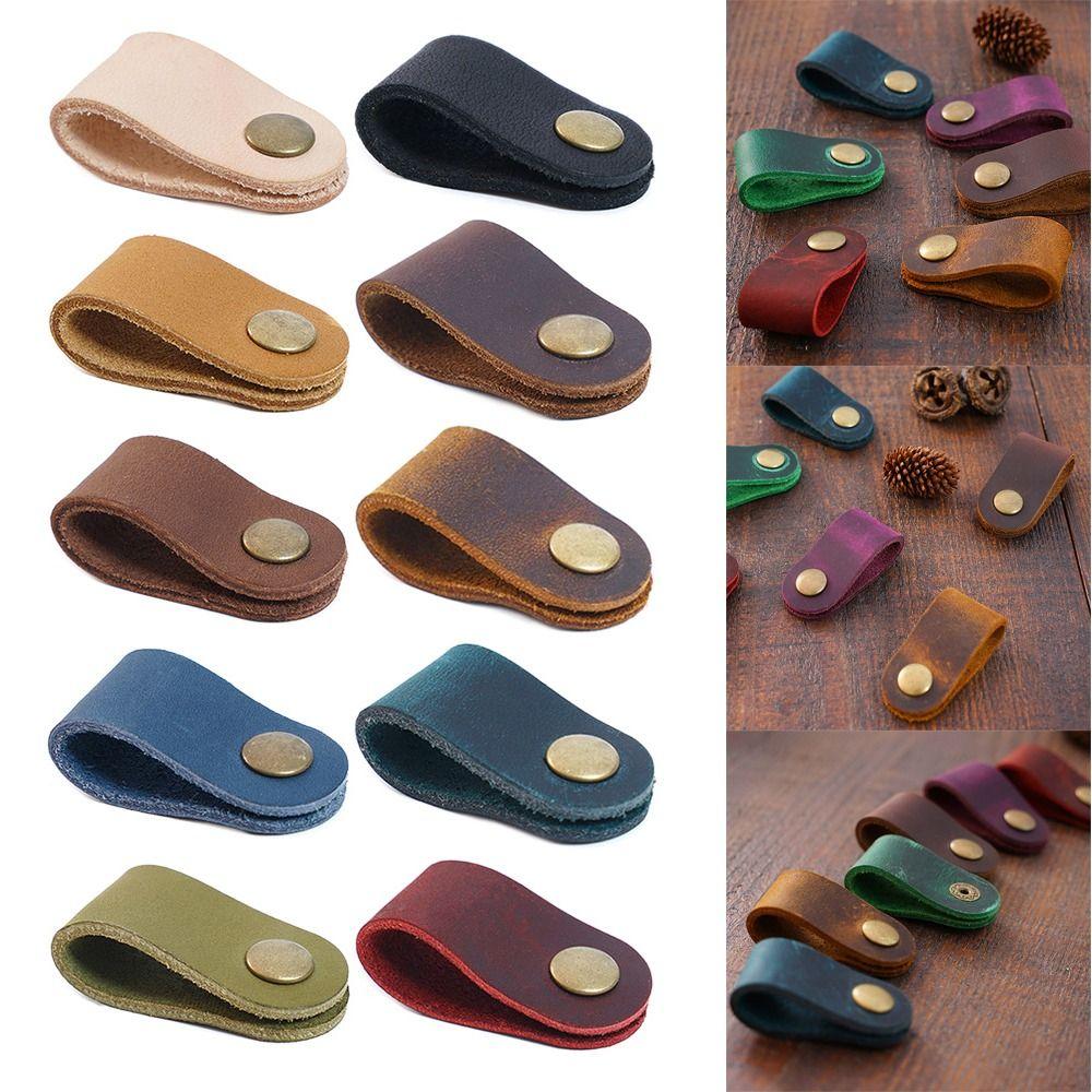 Cartoon Leather Cable Winder Mini Cord Organizer Cord Organizer Cable Management Cable Cord Organizer Earphone Cord Winder