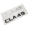 RSU1 Matt Black " CLA 45 " Car Trunk Rear Letters Word Badge Emblem Letter Decal Sticker for Mercedes Benz AMG CLA Class CLA45 AMG