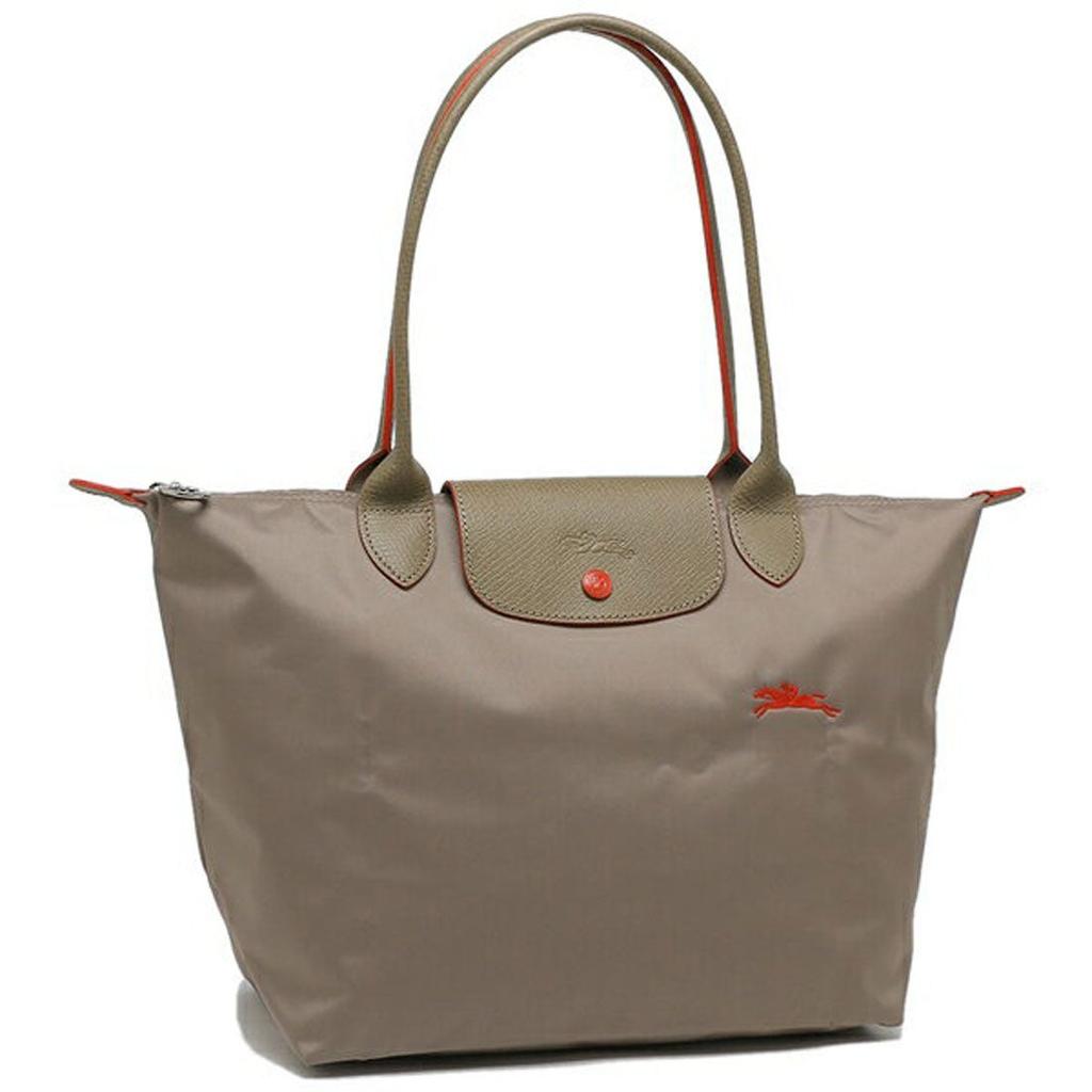 Longchamp Le Pliage Club 28 Nylon Shoulder Bag Small Women Shoulder Bag Brown 2605619P18