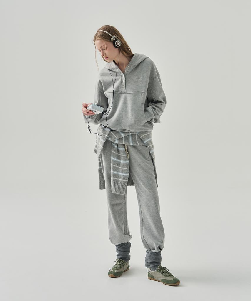 Deuloupisumeon Bake Cotton Sweatpants [M.Grey]