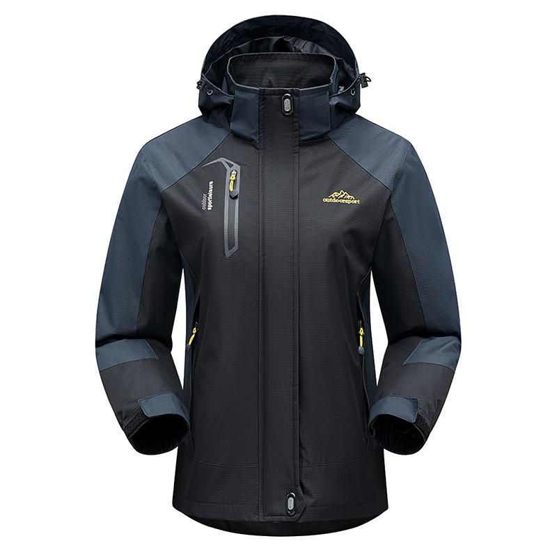 Outdoor Activity Jacket Latest Jacket Coat Mountaineering Clothes Hooded Three-proof Autumn and Winter Wind and Water Repellent