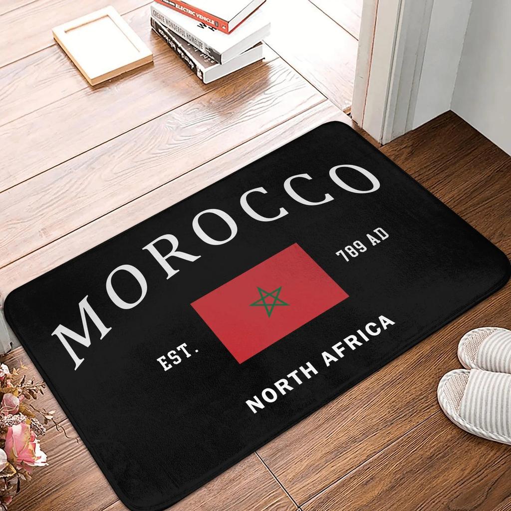 Patriotic Doormat, American Flag Carpet Independence Day Welcome Doormat Anti-Slip Indoor and Outdoor Entrance Floor Mat