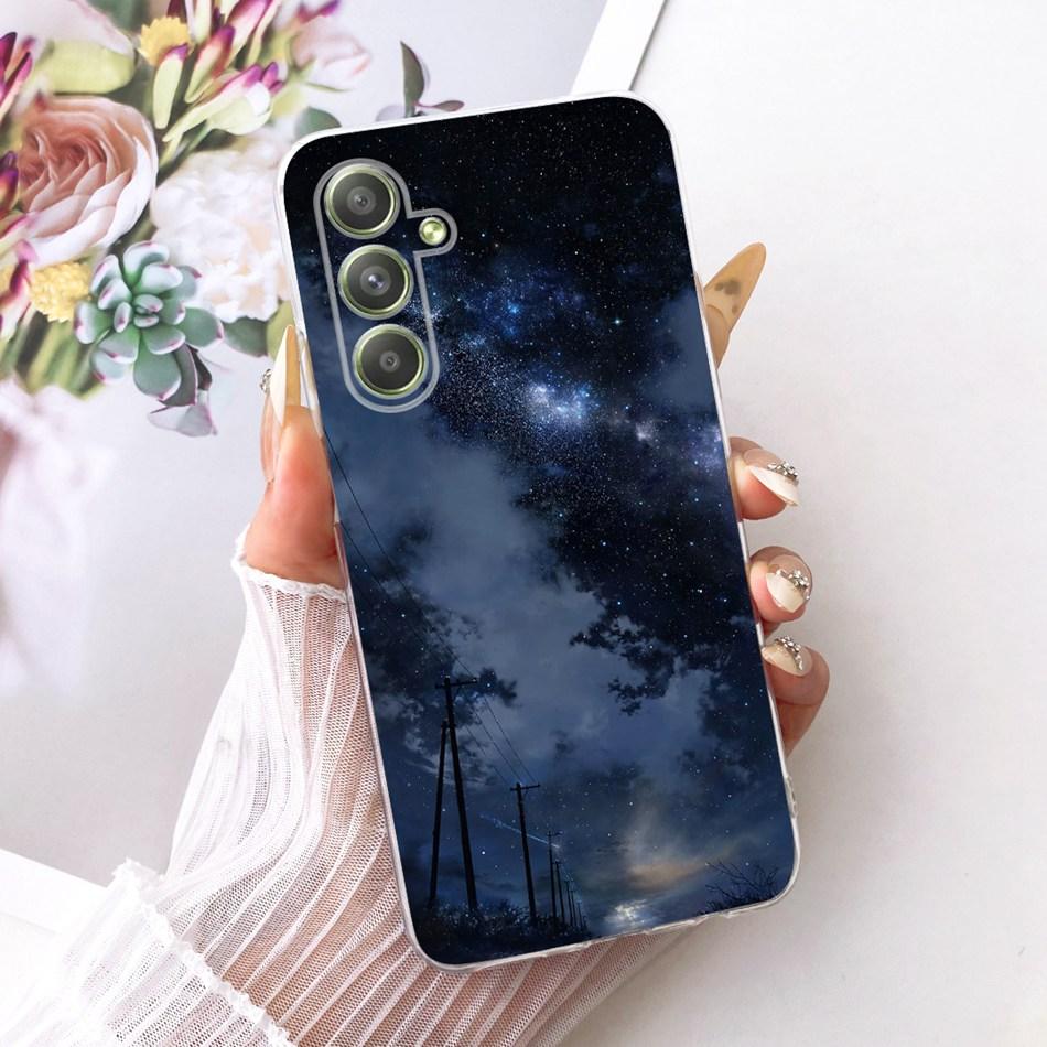 For Samsung Galaxy A54 Cool Dragon Tiger Pattern Phone Case For Samsung A54 5G SM-A546B Soft Silicone TPU Cases