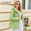 Gasman 2023 New Coats Women Winter Down Jacket Classic Design Zipper Fleece Pocket Female Elegant Parkas  83284