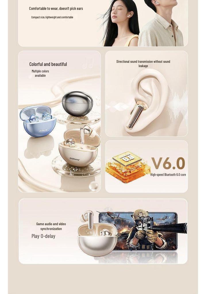 FD900 True Wireless Bluetooth Earbuds - Extended Battery, Superior Sound Quality, No Leakage, In-Ear Sports Design.