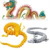 Resin 3d Printed Chinese Dragon With Movable Joints For Aquarium Decoration