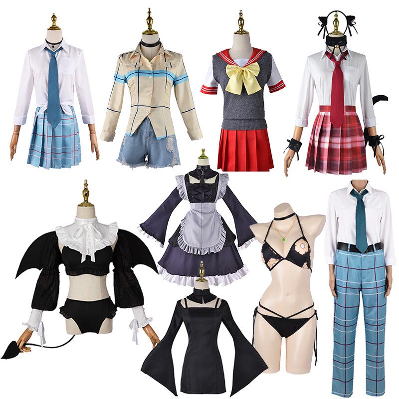 Dress-Up Doll: Marin Kitagawa JK Uniform Cosplay Set - Shizuku & Gojo Aoi