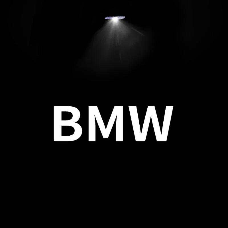 2Pc HD 3D LED Light Car Door Projector Welcome Lights For Bmw 50th M Performance 1 2 3 4 5 7Series X2 X3 X4 X5 X6 X7 M3 M4 M5 M6