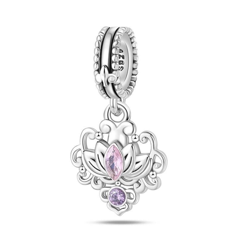 Love Tower Bees Cross Butterfly Pendant Bead Component Family Bead Components Compatible With Authentic Original Charm Bead Component Bracelet High