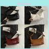 Pu Water Dumpling Shape Crossbody Bag For Women With Zipper Closure And Mobile Pocket