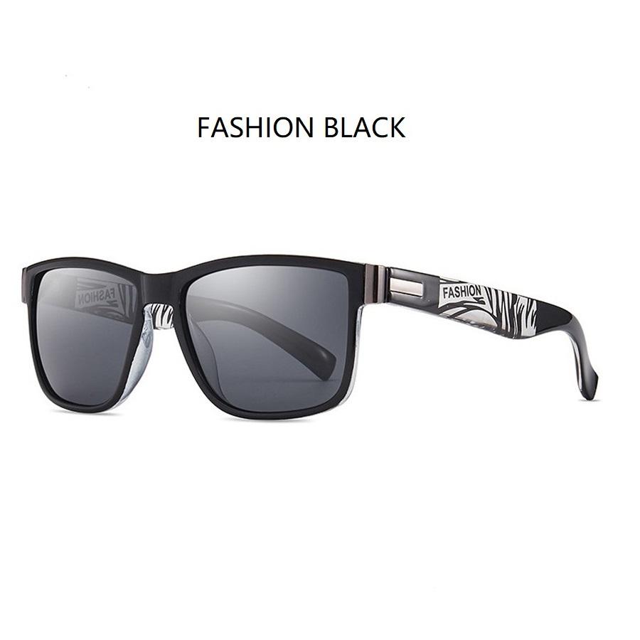 Stylish Retro Square Sunglasses Male Female Driving Fishing Luxury Brand Design Sun Eyeglasses Man Driver's Eyewear UV4