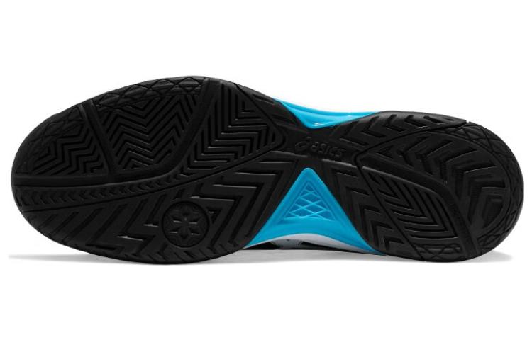 Asics Gel Dedicate 7 'Black Island Blue' Men's Sneakers