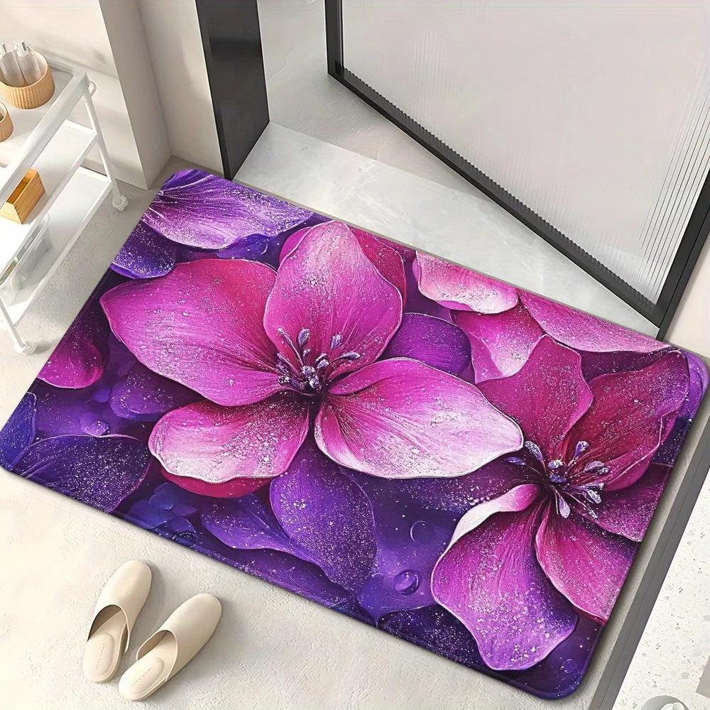 1PC HD Sea Turtle Pattern  Door Mats Kitchen Rugs Non-SlipPop Design Bedroom Rugs Bath Mat Carpet for Home Sink Laundry Decor
