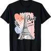Romantic Paris Mon Amour Paris My Love Eiffel Tower T-Shirt