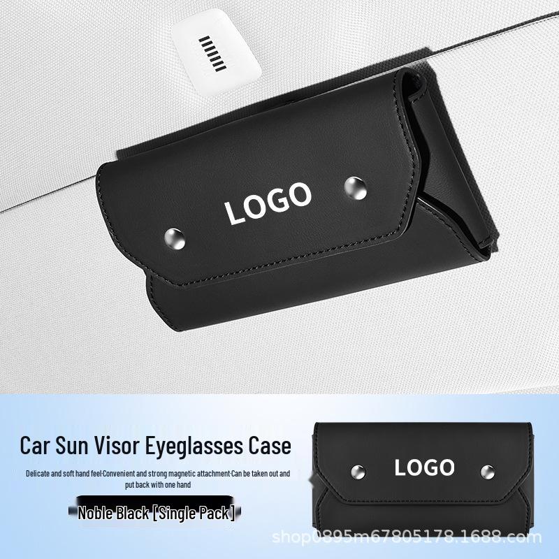 Universal Car Sun Visor Sunglasses Holder & Storage Box