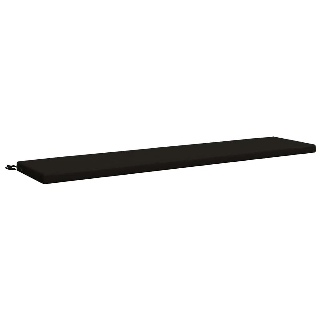 2 piece bench cushions SOEST 2 pcs. 100percent  Polyester Black