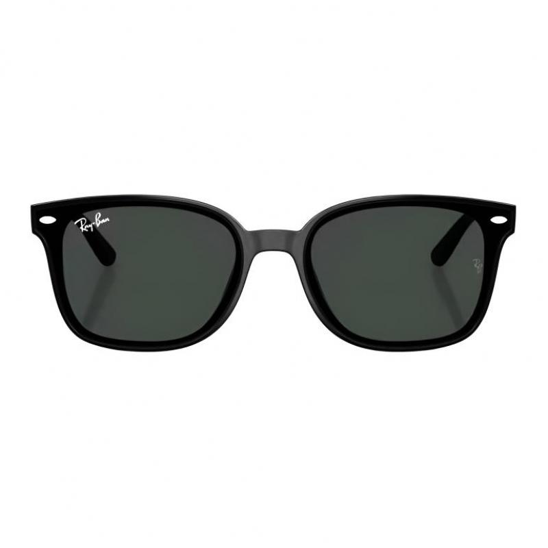 RayBan Nylon Smal Montuur Plaat Montuur Rechthoekige Zonnebril Unisex Koppel Zwart