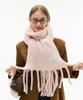 VVV Basic Knit Big Scarf _ Pink