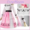 Japanse Anime Cosplay Kostuum Zachte Fluwelen Stof Rolspel Outfit Voor Game Conventie Feestkleding