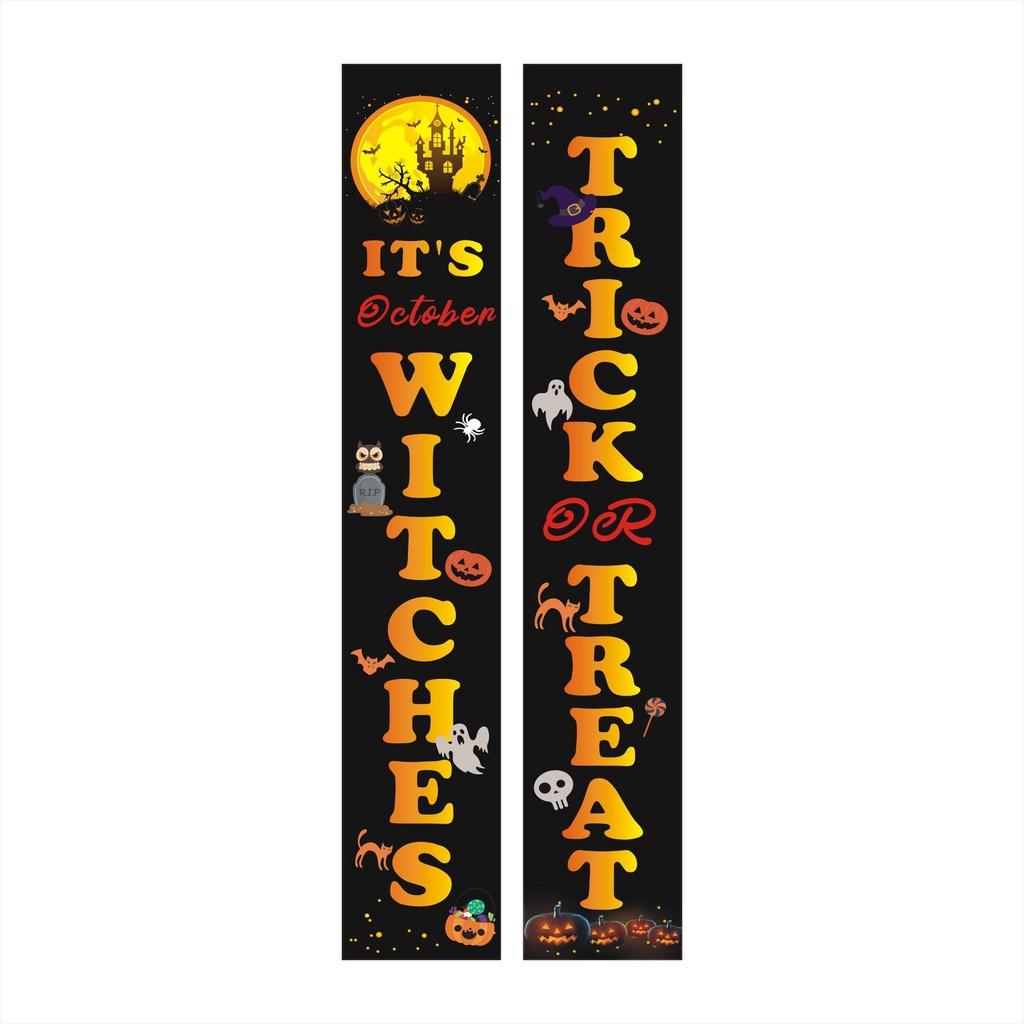 Exquisites bedrucktes Halloween-Spruchband-Banner Hohe Qualität Langlebige Partydekoration