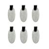 6Pcs Stainless Steel Self-Adhesive Door Wall Bathroom Kitchen Home Hanger Hook