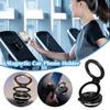 For Magsafe Magnetic Vacuum Car Phone Holder Suction Cup Folding Universal Navigation Stand Bracket For IPhone/Samsung/Xiaomi