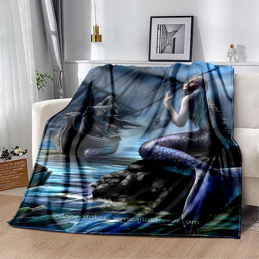 Gothic Style Blanket Ultra-Soft Great for Couch Chair Sofa Four Seasons Multipurpose Modern Gifts For Family Or Friends