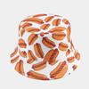 Spring and Summer Cotton Print Fisherman Hat Bucket Hat Outdoor Travel Sun Cap For Men And Women 133