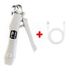 2 IN 1 Electric Pet Nail Trimmer with LED Lights Pet Nail Grinder Dog Nail Trimmer and Grinder for Small Medium Large Dogs/Cats
