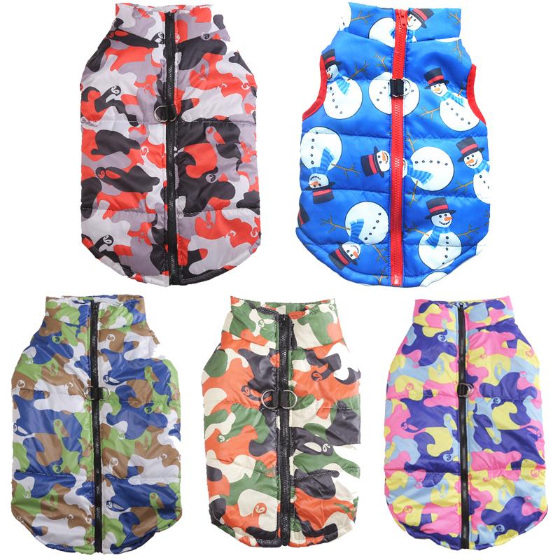 Waterproof Warm Dog Clothes for Small Medium Dogs Jacket Puppy Costume Chihuahua Yorkies Vest Ropa Para Perros Pet