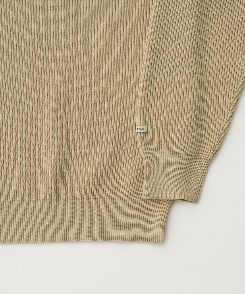 ANOTHER OFFICE Ordinary Knit-Pullover (Beige)