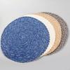 Yousheng Ramie Cotton Placemat Nordic Style Heat-Resistant Table Mats Non-Slip Thickened Insulation Mat for Kitchen Dining Outdoor Use
