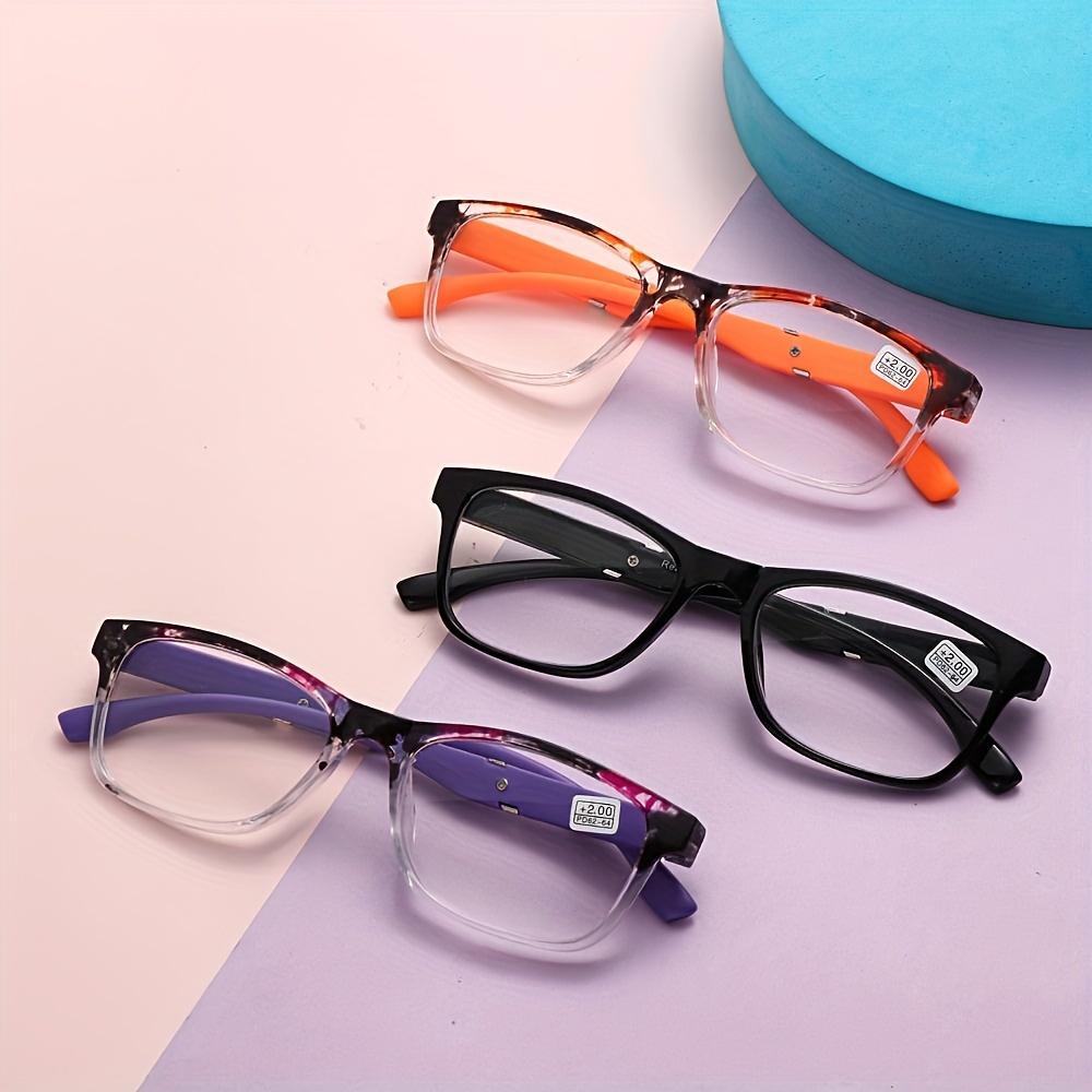 Moderne Lesebrille für Damen Herren Flexibler Rahmen Blendfrei Leichtgewicht Qualität Lesebrillen Brillen