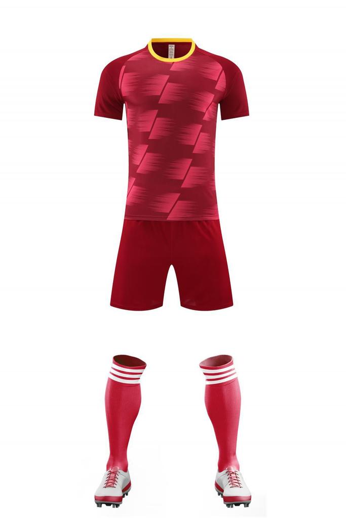 Football Suit Diy Personalized Training Competition Suit 607 Short Sleeves