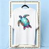 Sea Turtle Save The Ocean Earth Day 2026 Tshirt Women Unisex Casual Cotton Printed T Shirts Adult Oneck Summer Outdoors Tee