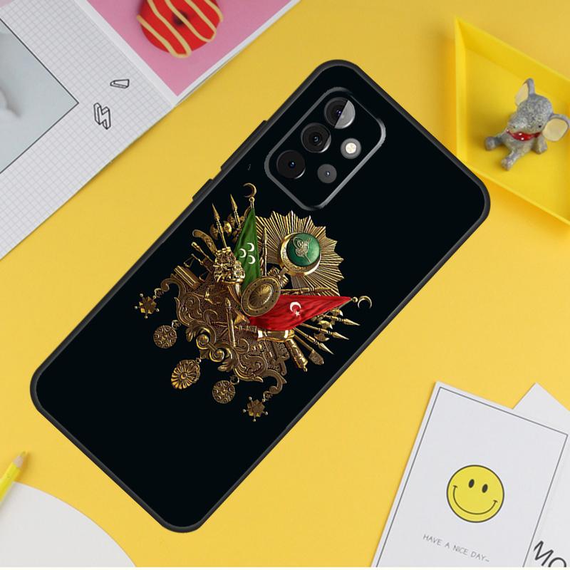 Ottoman Empire Coat Of Arms For Samsung Galaxy A14 A34 A54 A12 A32 A52 A51 A71 A53 A33 A13 A15 A25 A35 A55 Phone Case