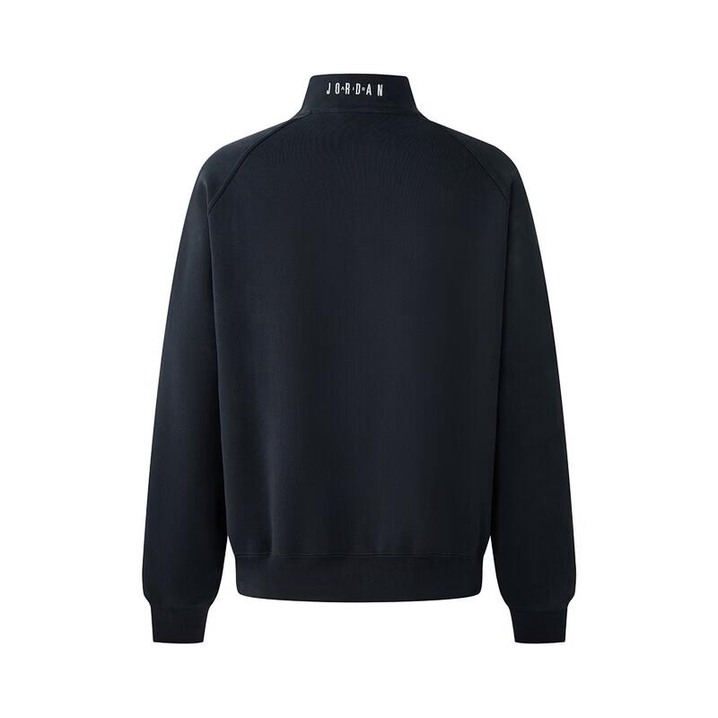Jordan Men's Knit Stand-Up Collar Pullover Sweatshirt