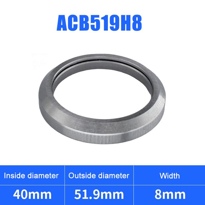1Pcs Mountain Bike Repair Bearings 39Mm 41Mm 41.8Mm 46.9Mm 51.9Mm 52Mm Acb519H8 45° Bicycle General Headset Bearing