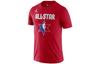 T Shirts Men's Red Crew Neck Moderate Straight Fit BV9193-659