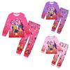 Set Haine Fete Copii K-POP Rumi Zoey Mira Crăciun Imprimate Casual Mâneci Lungi Tricou Pantaloni