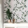 Vinyl Green Leaf Peel And Stick Wall Cover Self Adhesive Contact Paper Removable Water-Repellent Wall Cover For Furniture Renovation