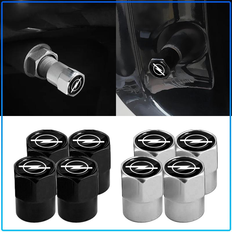 Car Valve Cap Wheel Tire Valve Caps Cover With Auto Styling For Opel Crosa D Astra H Insignia Astra J Zafira B Mokkaastra Vivaro Astra G