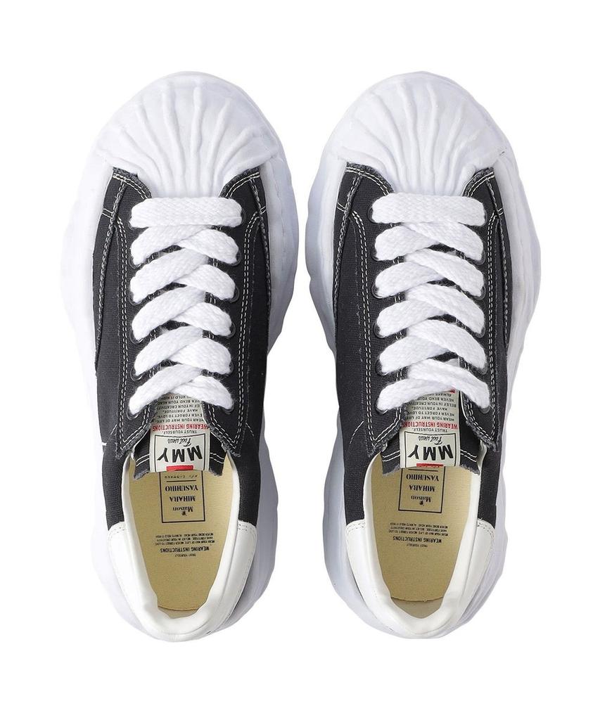 A08FW735-BLACK Maison MIHARA YASUHIRO BLAKEY OG Sole Canvas Low Top (Men's)